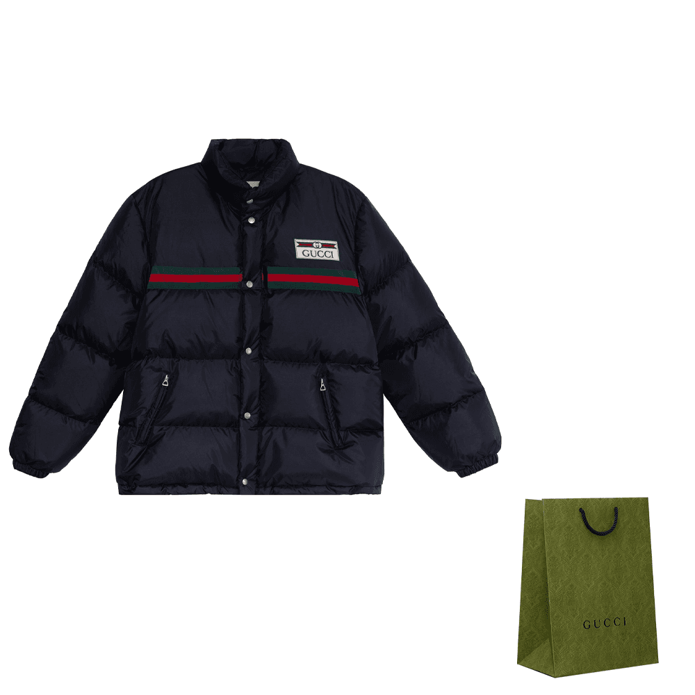 Gucci Puffer Jacket Black