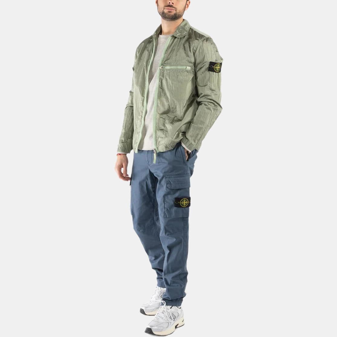 Stone Island Nylon Meta SS23 Jacket Light Green