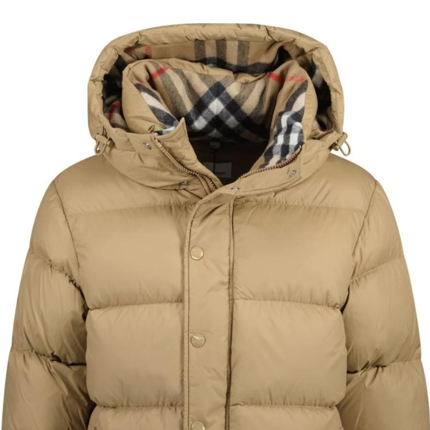 Burberry Quilted Down Jacket Beige