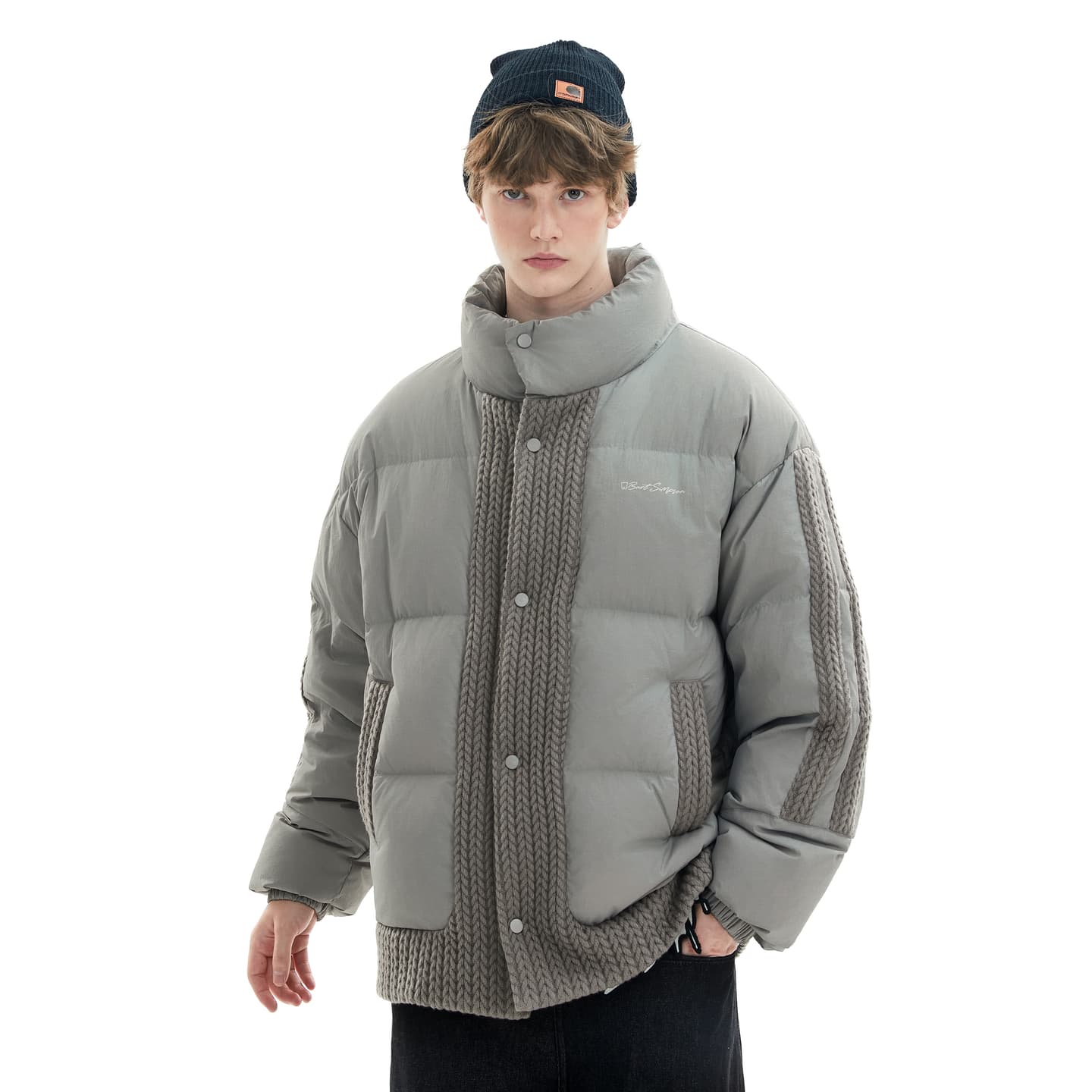 The Simpsons Vintage Embroidered Down Jacket