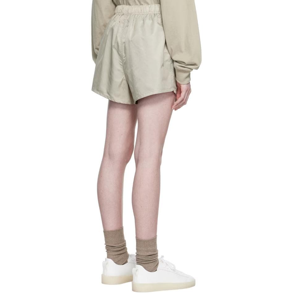 Fear of God Essentials FW22 Nylon Running Shorts Smoke Logo