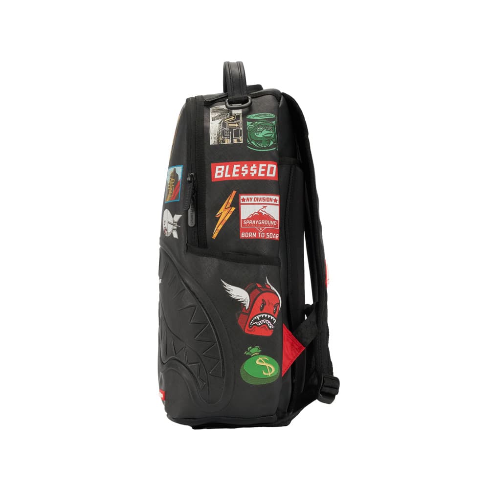 SPRAYGROUND logo PVC