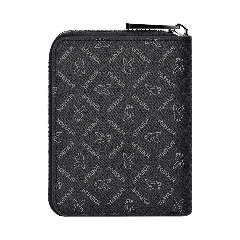 Playboy PVC Card Holder Black