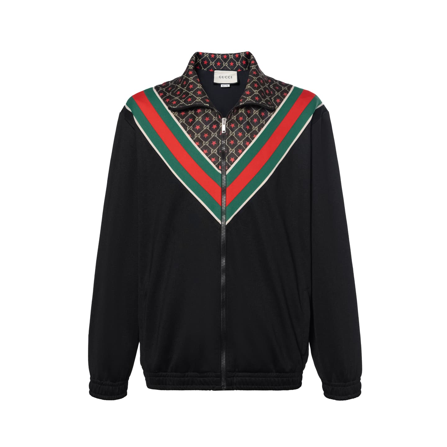 Gucci GG Star Print Knit Jacket