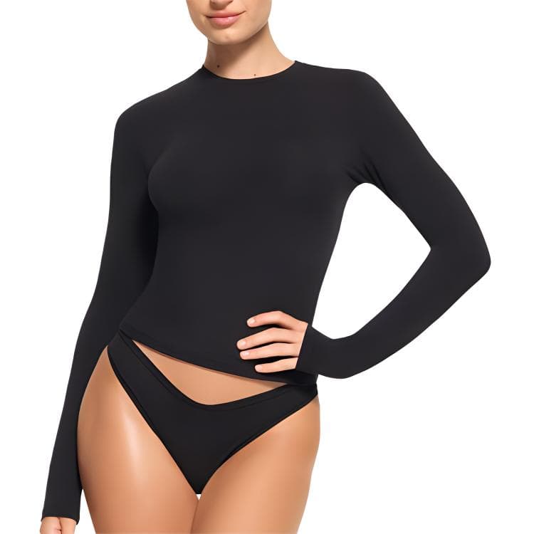 SKIMS Cotton Jersey Soot