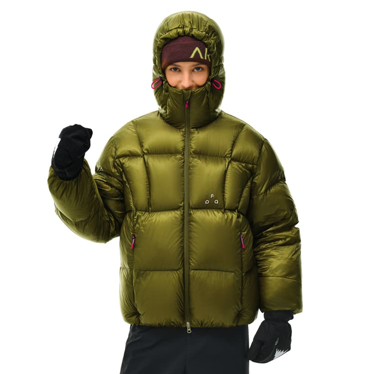 FPA 95 White Duck Down 800FP Aurora Hooded Jacket
