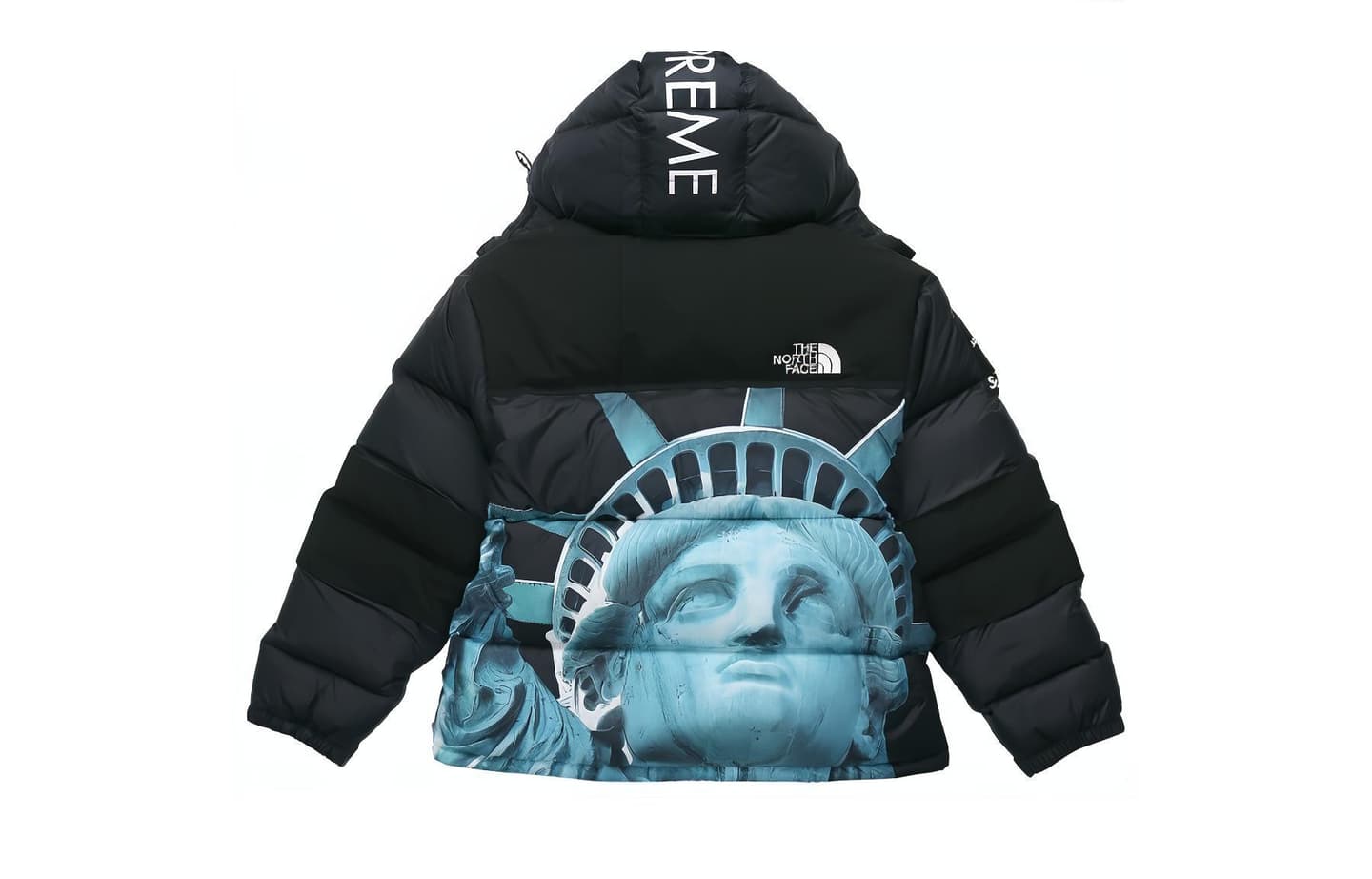 Supreme x The North Face Statue of Liberty Baltoro Black