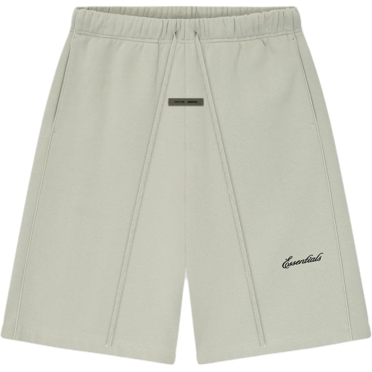 Fear of God Essentials SS25 Relaxed Fleece Sweatshort With Piping ABBEY STONE PRING DROP2