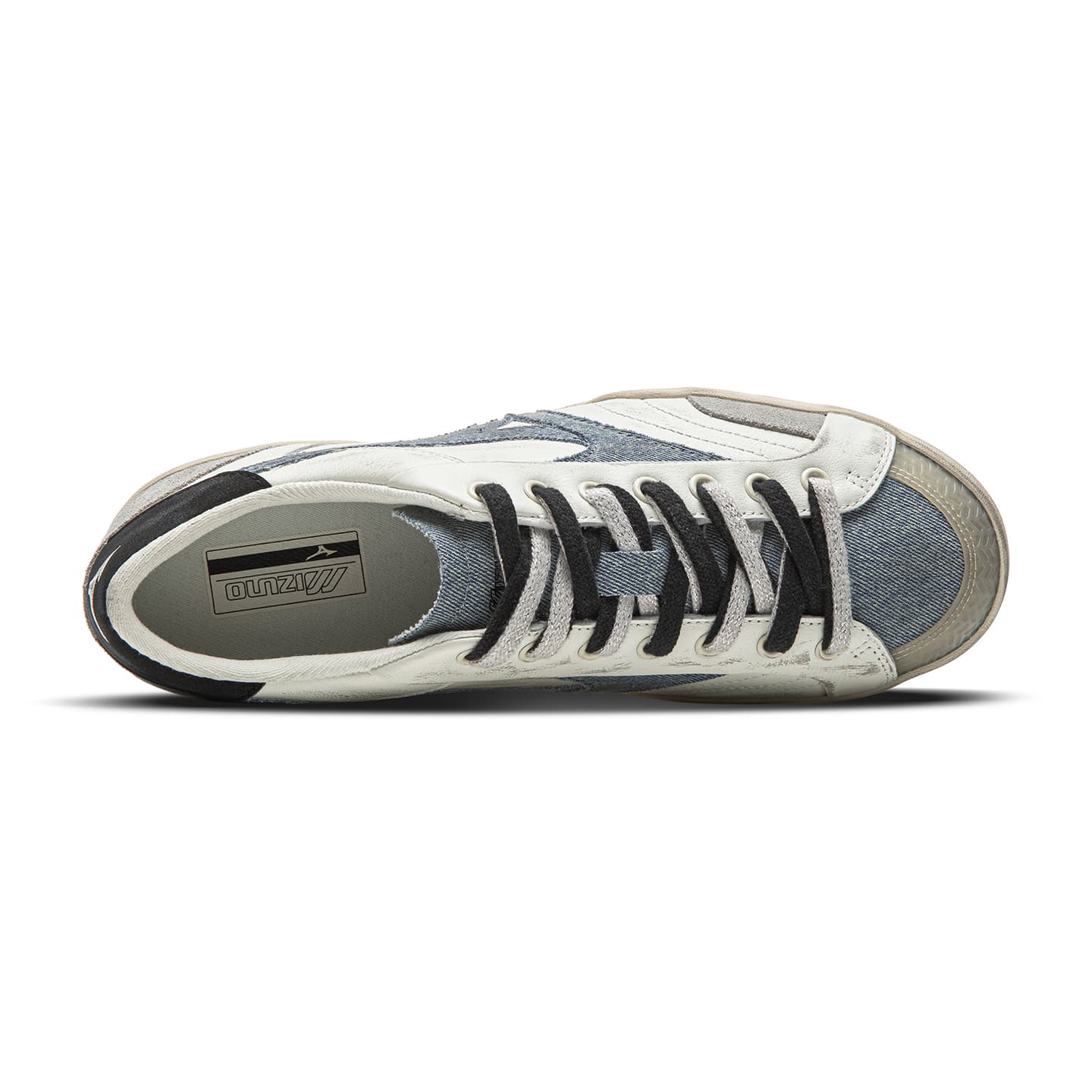 Mizuno CT CLUB Vintage Denim Low Top Sneakers Off White