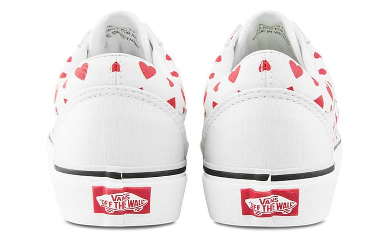 Vans Old Skool Valentine's Day White Red