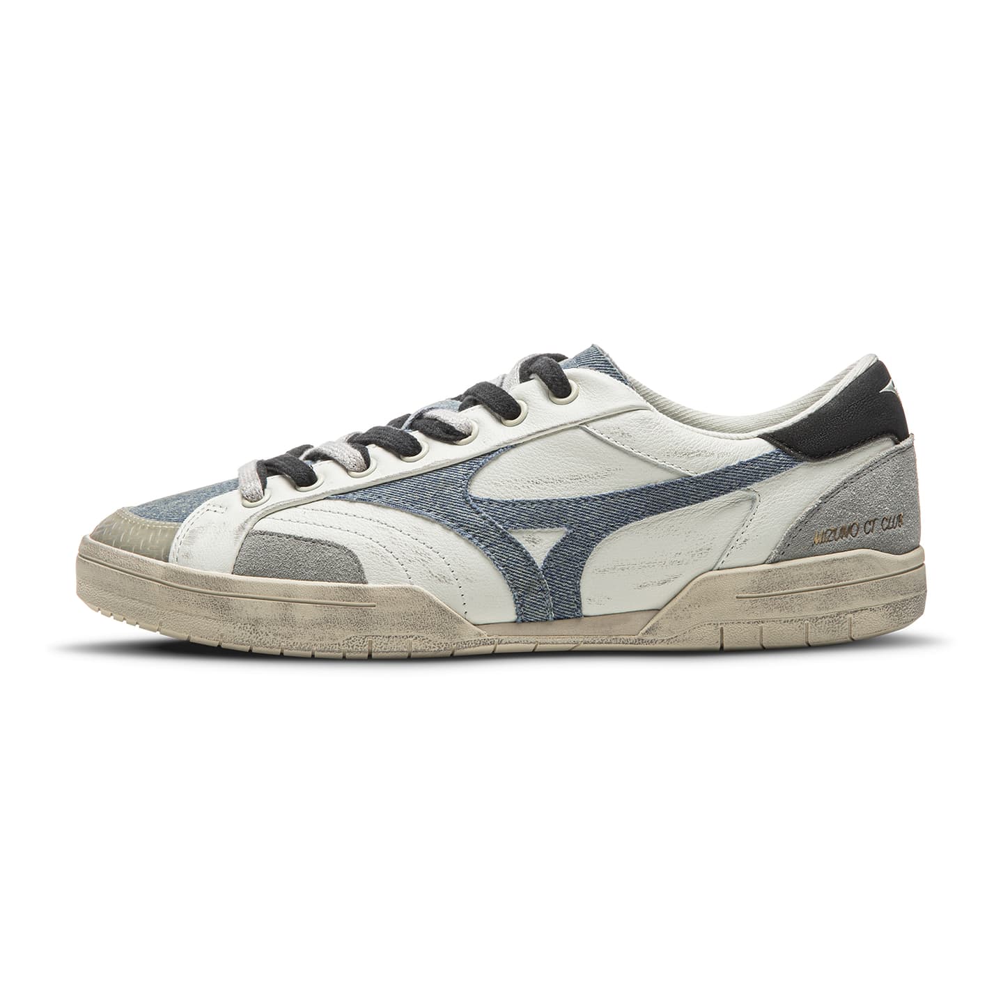 Mizuno CT CLUB Vintage Denim Low Top Sneakers Off White