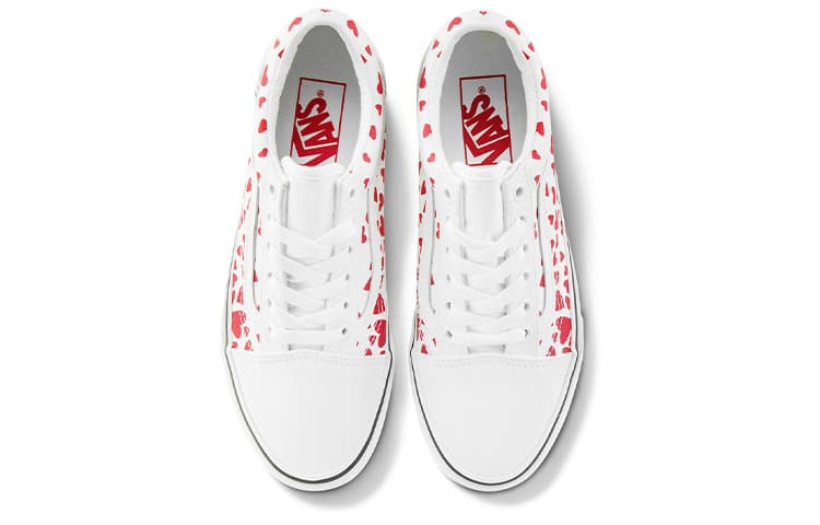 Vans Old Skool Valentine's Day White Red