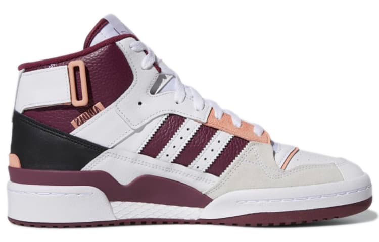 adidas Forum Exhibit Mid White Purple
