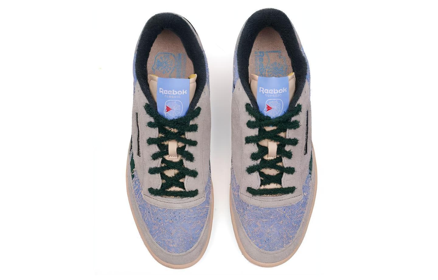 Brain Dead x Reebok Revenge Club C Grey Light Blue