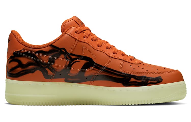 Nike Air Force 1 Low 07 Skeleton QS "Orange"
