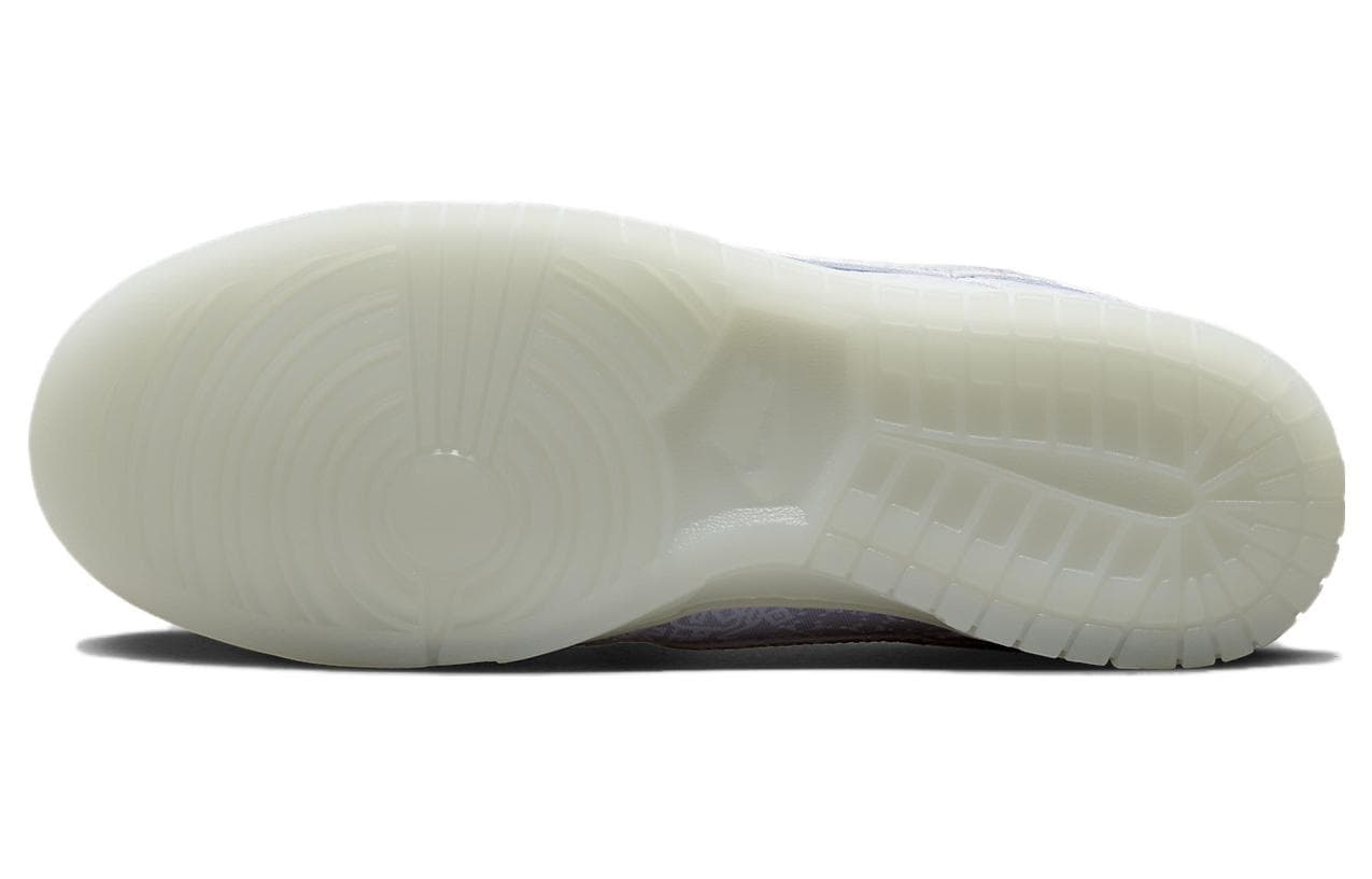 Fragment Design x CLOT x Nike Dunk Low "White Silk"
