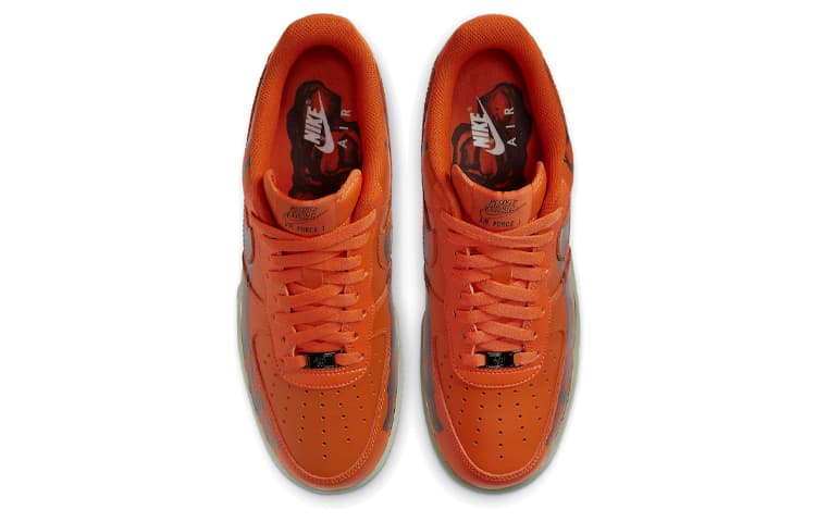 Nike Air Force 1 Low 07 Skeleton QS "Orange"