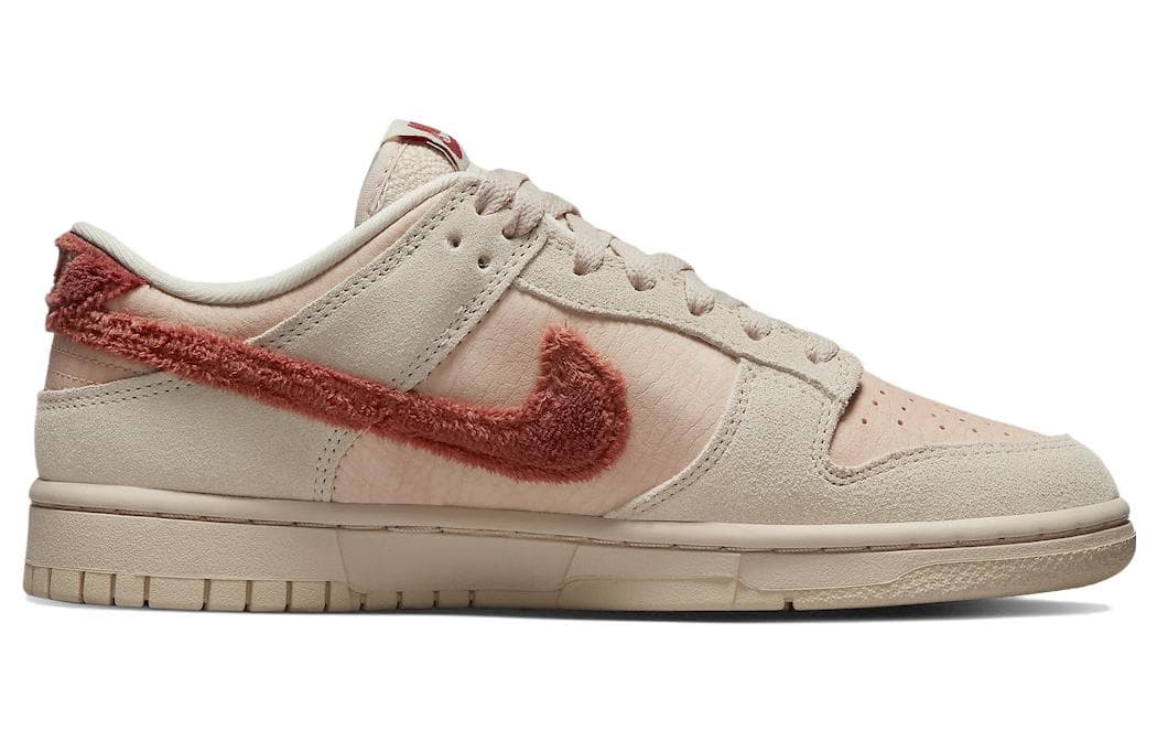 Nike Dunk Low "Terry Swoosh" Beige