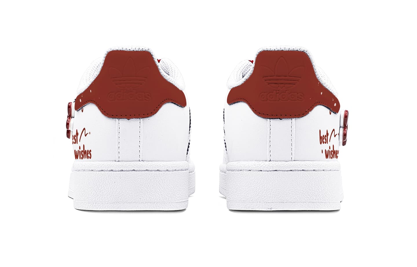 adidas Originals Superstar White Red