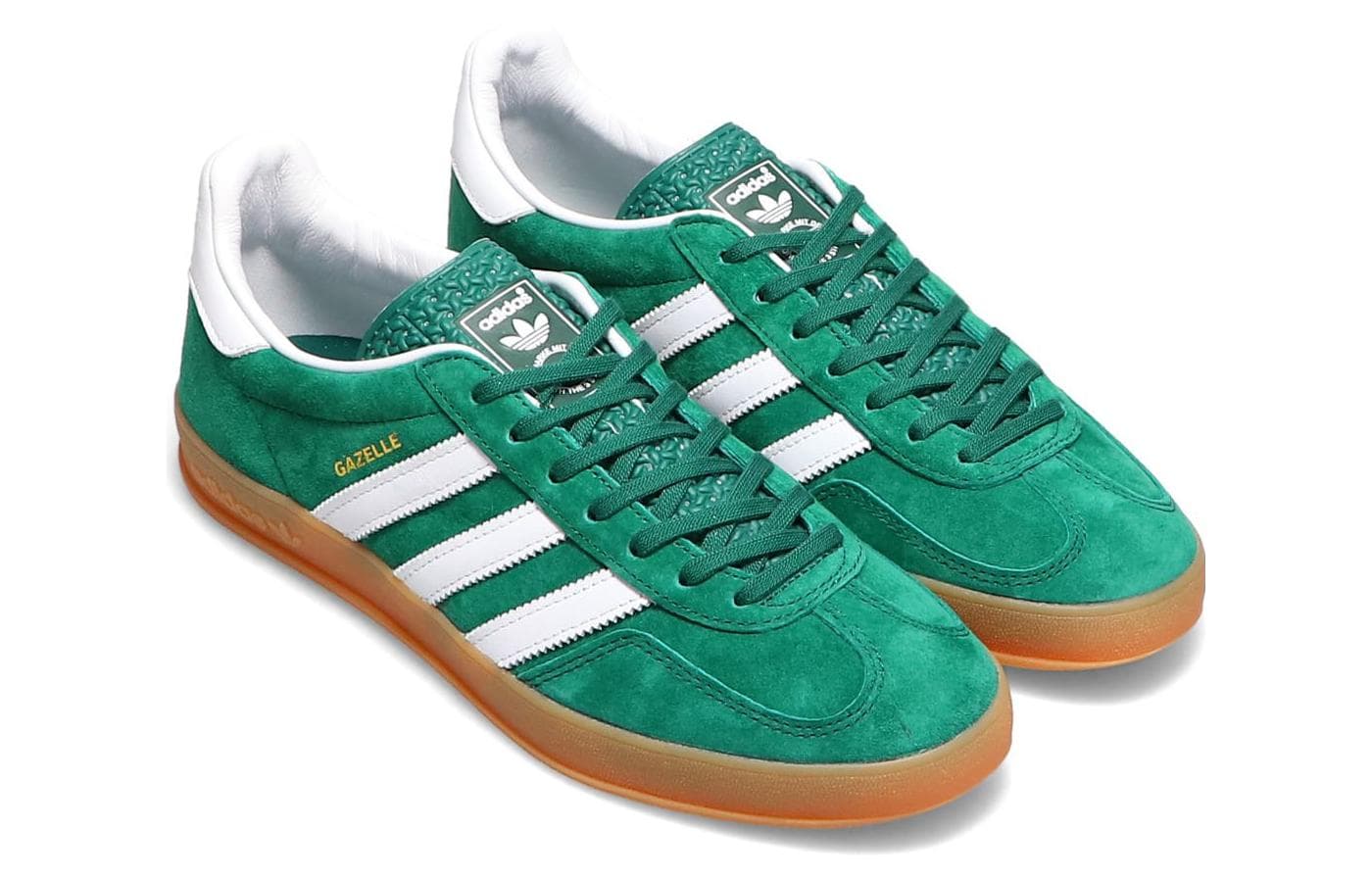 adidas Gazelle Indoor Green White