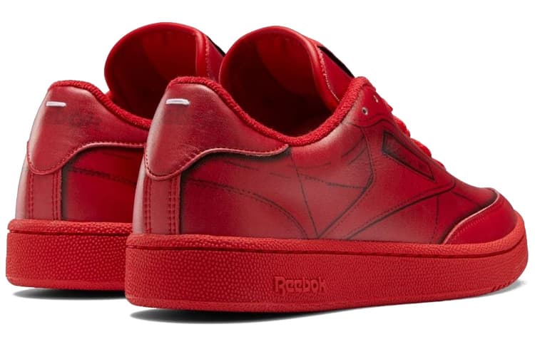 Maison Margiela x Reebok Club C Red