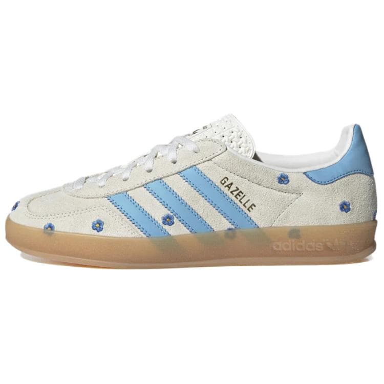 adidas Gazelle Indoor Floral Beige Light Blue