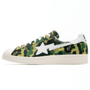 A BATHING APE x adidas Superstar Green Camo