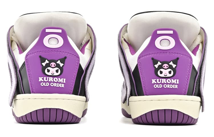 OLD ORDER Skater 001 Kuromi Collaboration White Purple