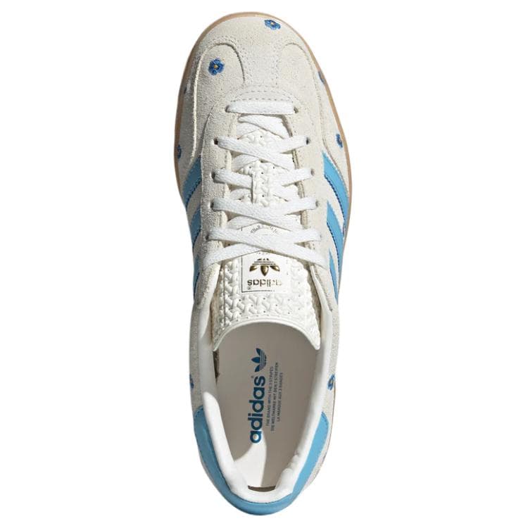 adidas Gazelle Indoor Floral Beige Light Blue