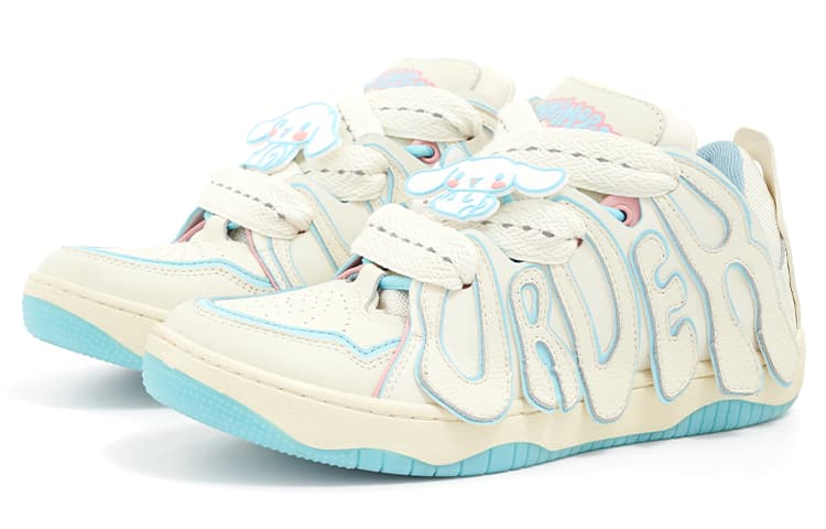 Sanrio Cinnamoroll x Old Order Skater 001 White Blue