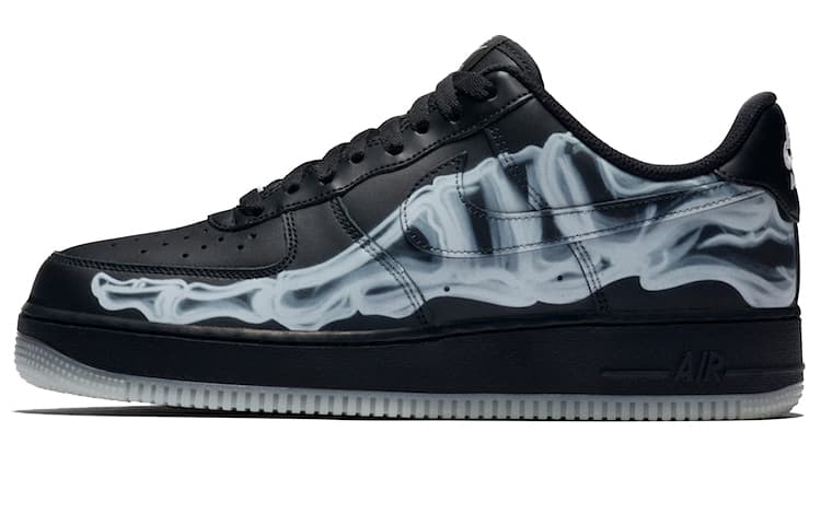 Nike Air Force 1 Skeleton Black