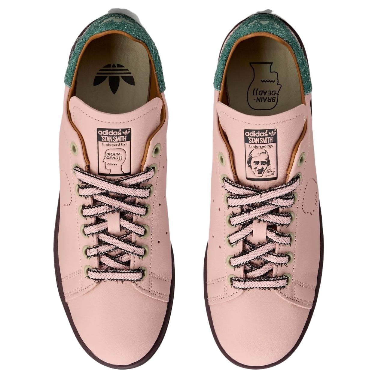 Brain Dead x adidas Stan Smith Pink
