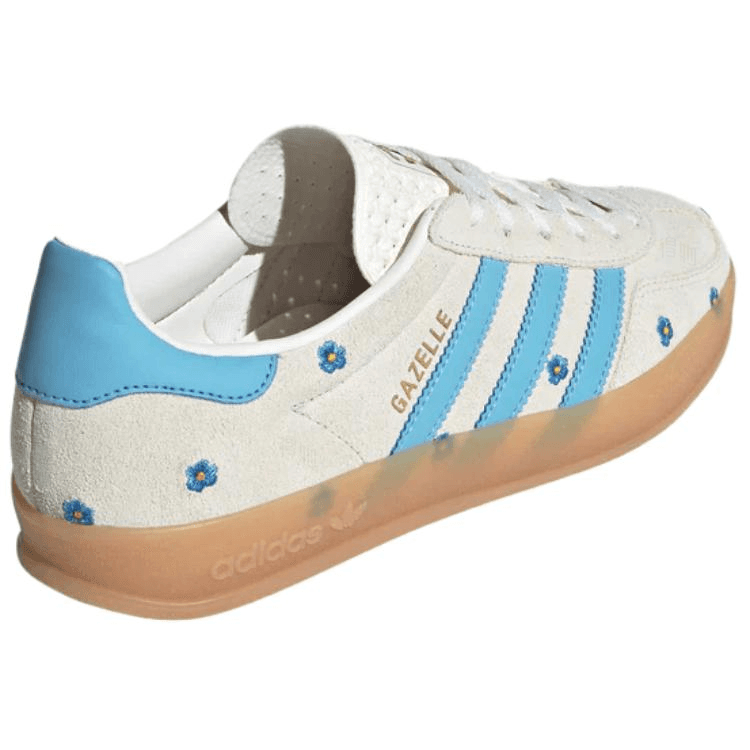 adidas Gazelle Indoor Floral Beige Light Blue