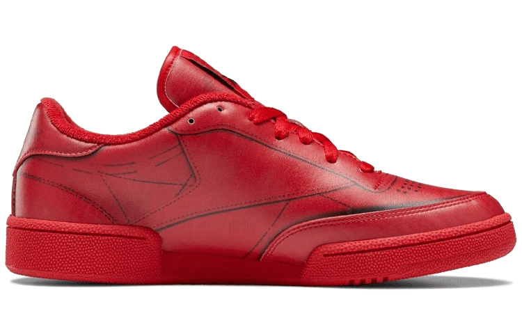 Maison Margiela x Reebok Club C Red
