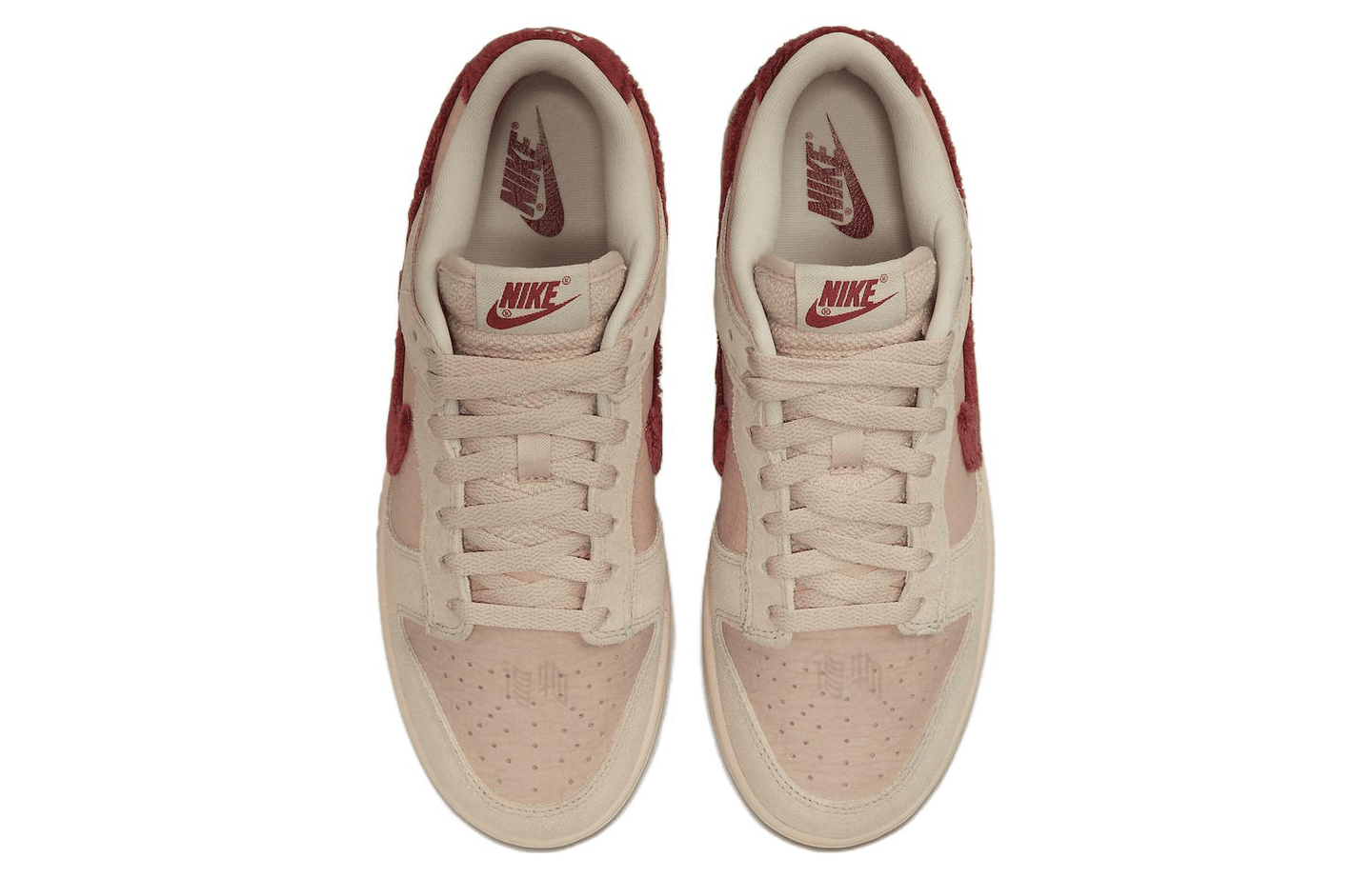 Nike Dunk Low "Terry Swoosh" Beige