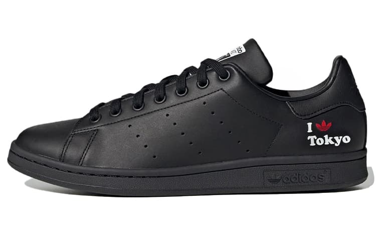 adidas Stan Smith Black Red White