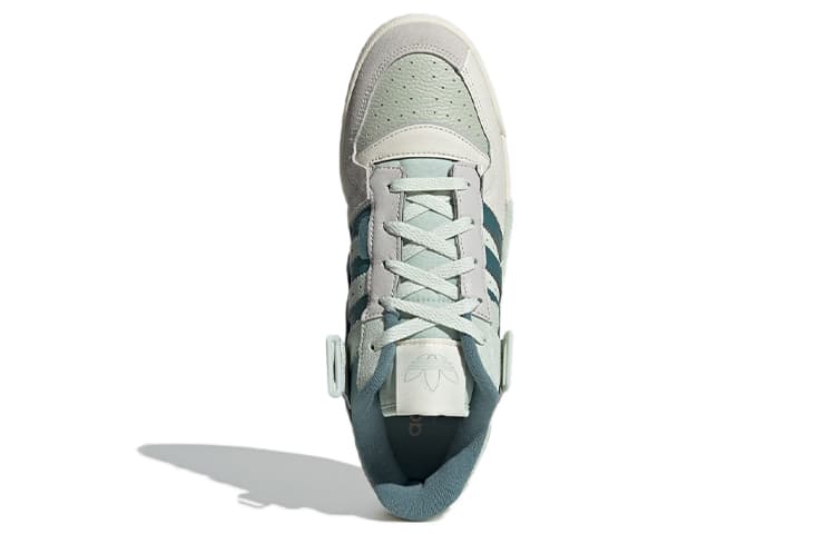 adidas Forum Exhibit Low White Brown Green