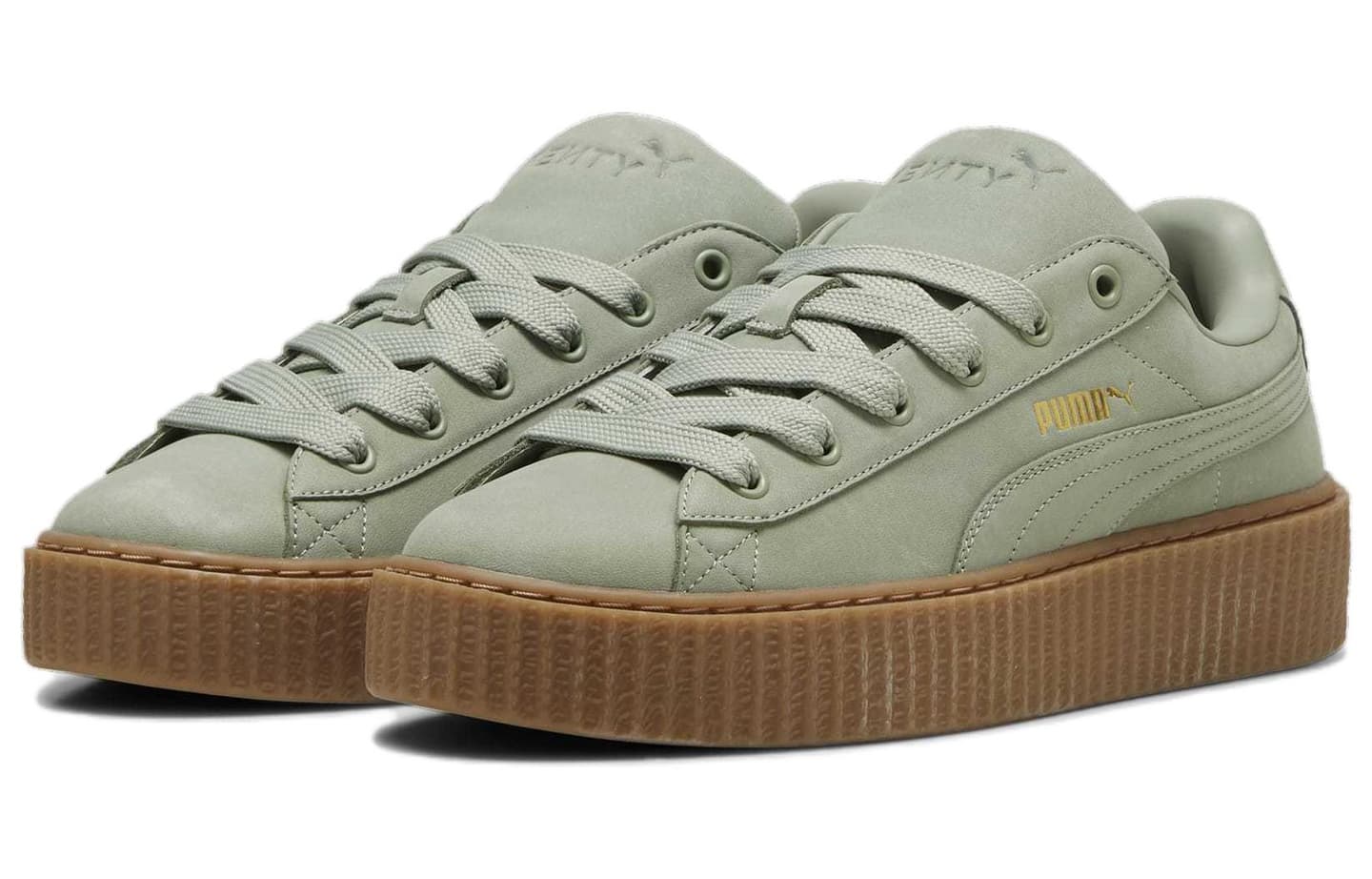 FENTY x PUMA Creeper Phatty Green Brown
