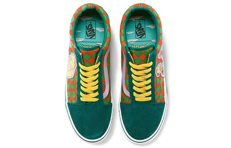 Vans Old Skool "The Simpsons" Deep Green