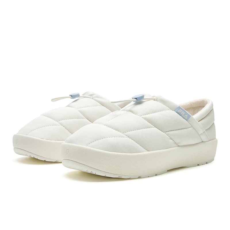 FILA Puffer Puffer Shoes Cream White