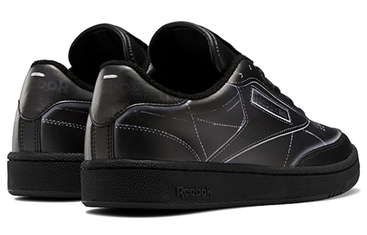 Maison Margiela x Reebok Club C Black
