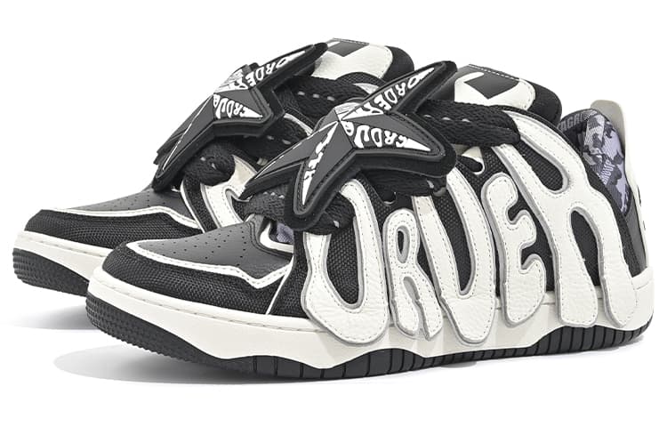 STA x OLD ORDER Skater 001 White Black