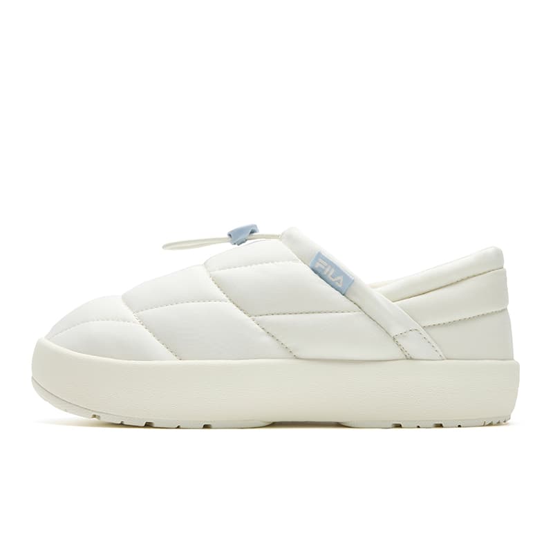 FILA Puffer Puffer Shoes Cream White