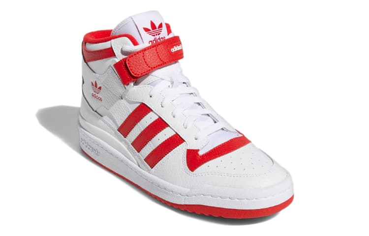 adidas Forum Mid White Red