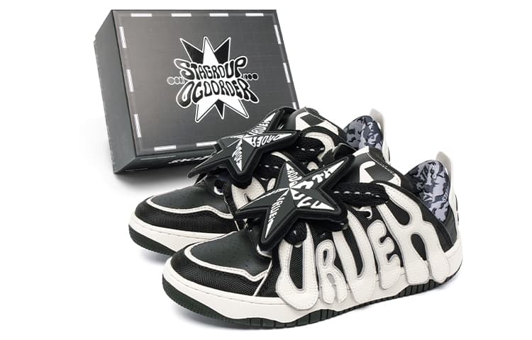STA x OLD ORDER Skater 001 White Black