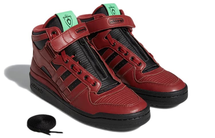 adidas Forum Mid Red Black