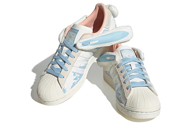 melting sadness x adidas Superstar Papercut