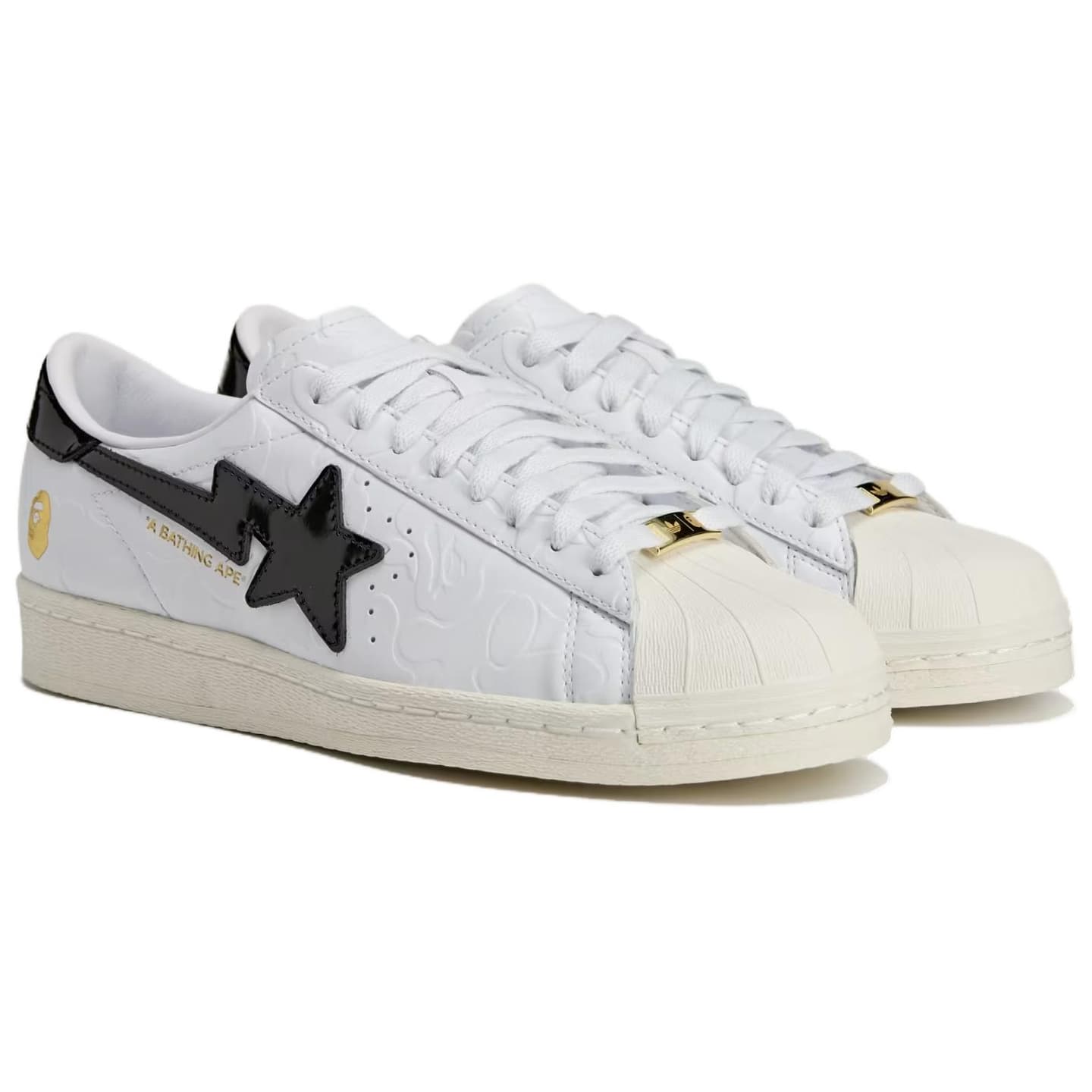 BAPE x Adidas Superstar "White"