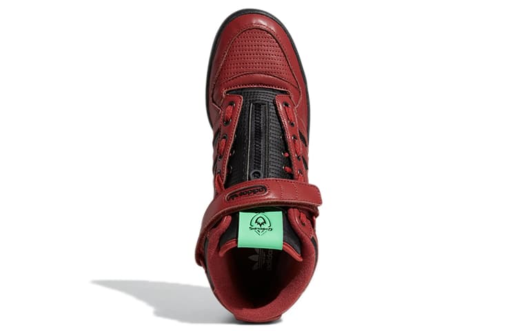 adidas Forum Mid Red Black