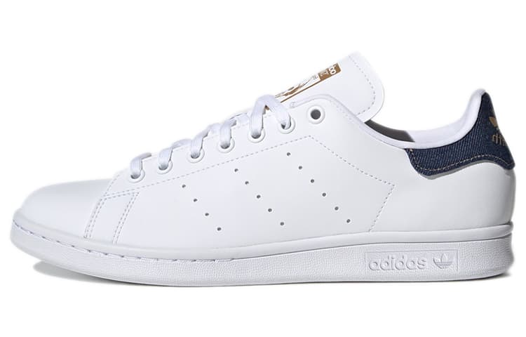 adidas Stan Smith White Blue Gold